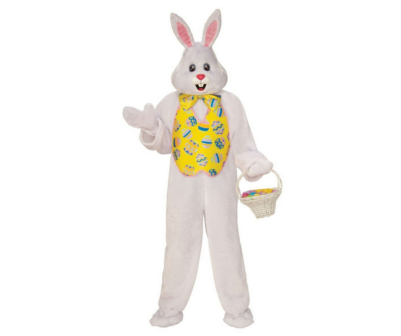 Adult Egg Vest Bunny Mascot Costume