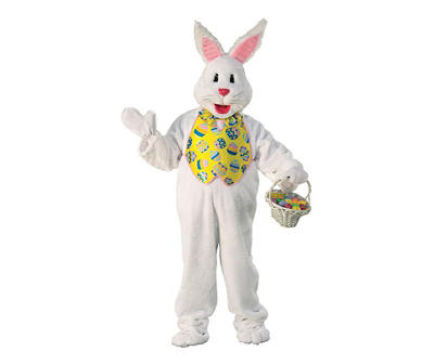 Adult Standard Size Fluffy Bunny Mascot Costume
