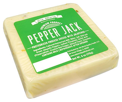 Pepper Jack Cheese, 6 Oz.