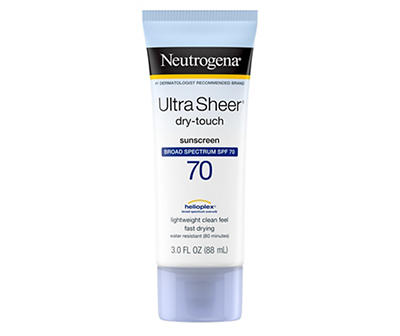 Ultra Sheer Dry-Touch SPF 70 Sunscreen Lotion, 3 Oz.