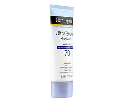 Ultra Sheer Dry-Touch SPF 70 Sunscreen Lotion, 3 Oz.