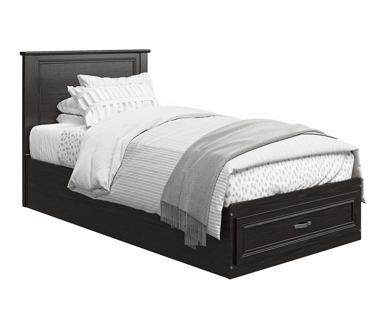 Big lots twin bed shop with storage