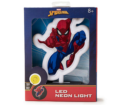 Blue & Red Spider-Man LED Neon Lamp