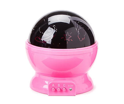 Pink Minnie Mouse LED Projection Lamp