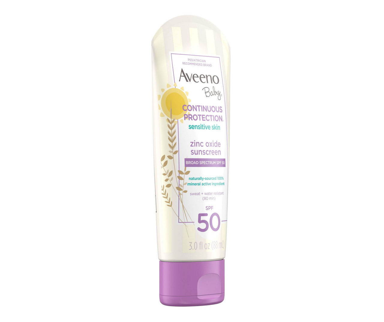Baby Continuous Protection SPF 50 Sunscreen Lotion, 3 Oz.