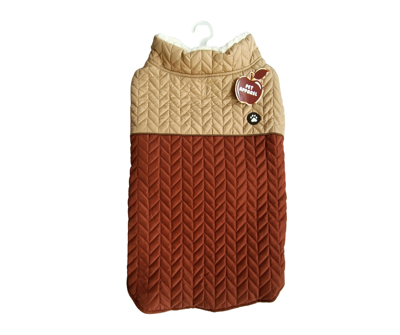 Pet Small Yellow & Copper Quilted Coat