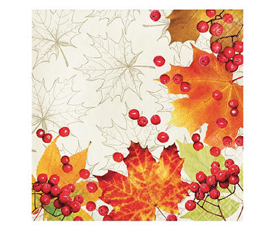 Fall Leaves Paper Lunch Napkins, 36-Count
