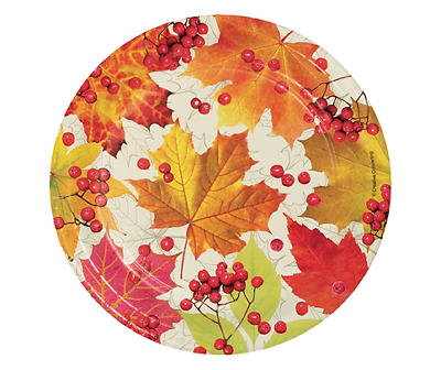 Fall Leaves Paper Dessert Plates, 30-Count
