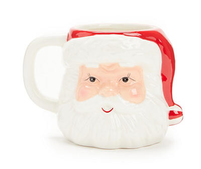Santa Figural Mug, 16 Oz.