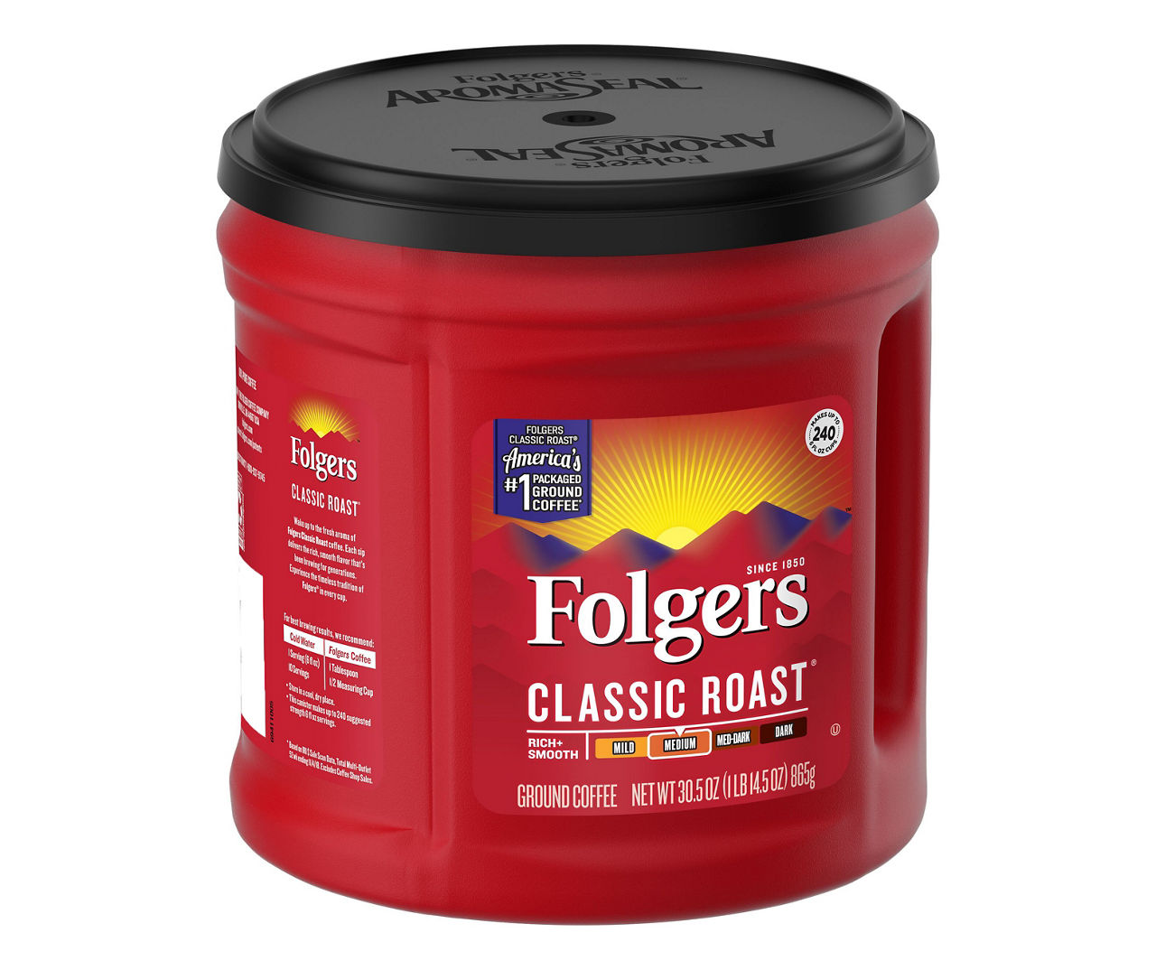 Folgers Classic Roast Medium Ground Coffee, 30.5 Oz. | Big Lots