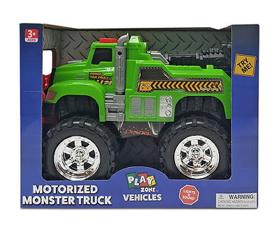 Motorized Light & Sound Monster Tow Truck