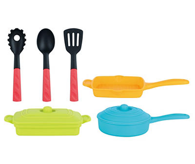 8-Piece Modern Cookware Toy Set