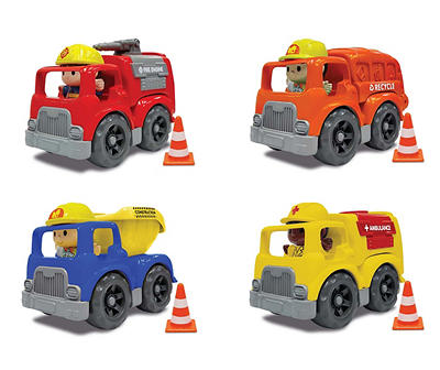 Preschool 4-Piece Super Truck Set