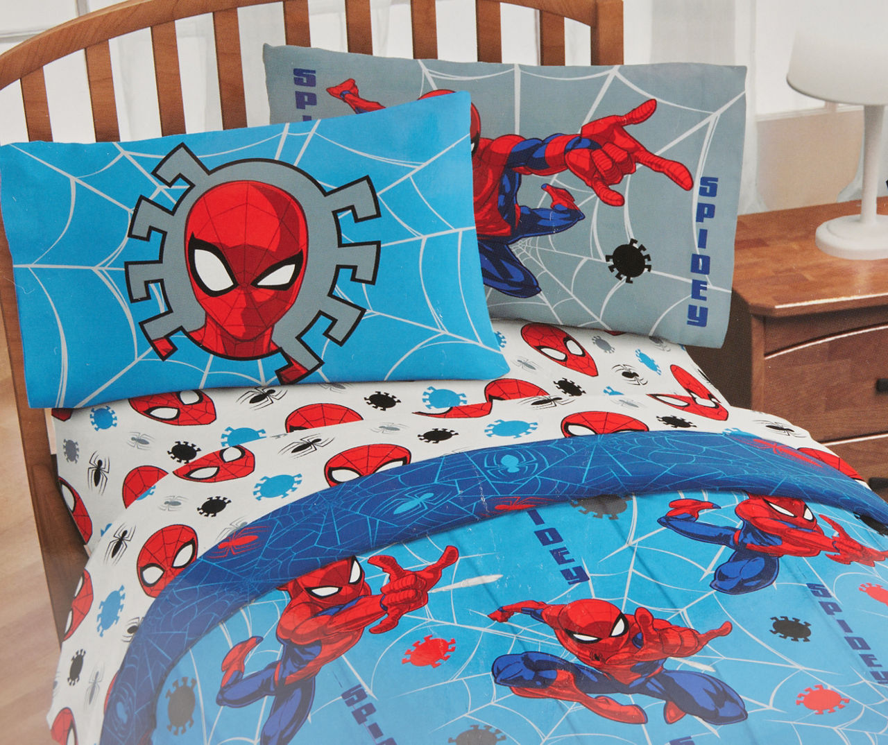 Twin shop spiderman sheets