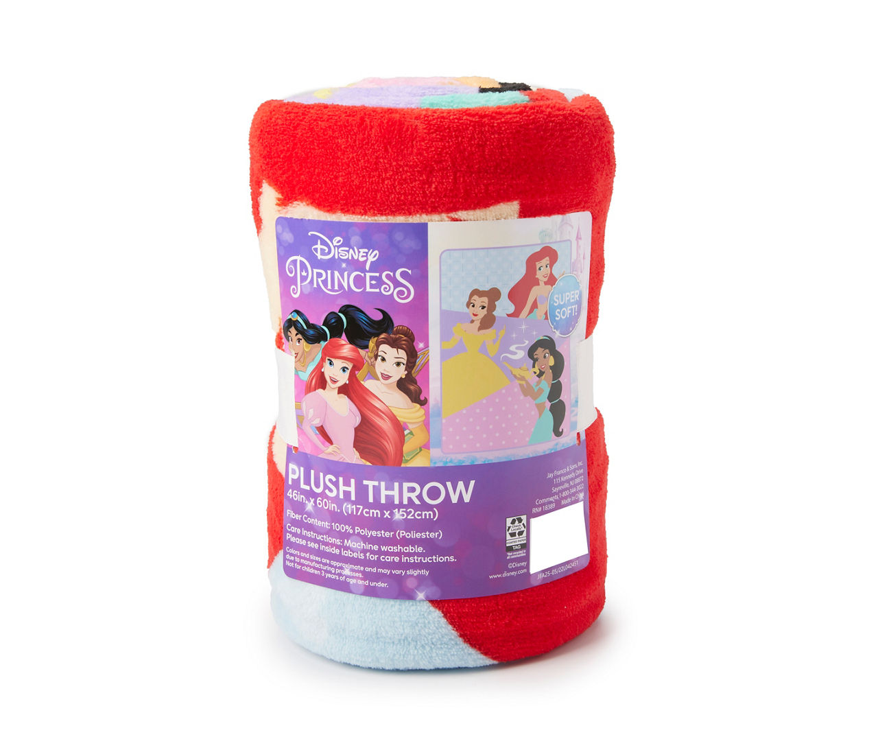 Disney princess throw hot sale