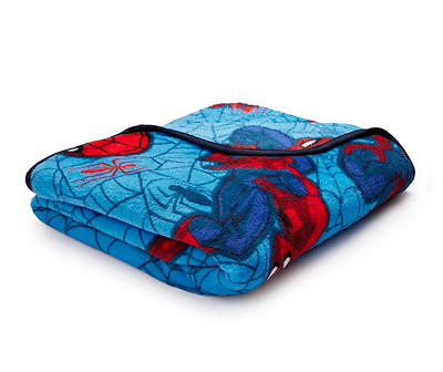 Blue & Red Spidey Nogginz Pillow & Fleece Blanket Set