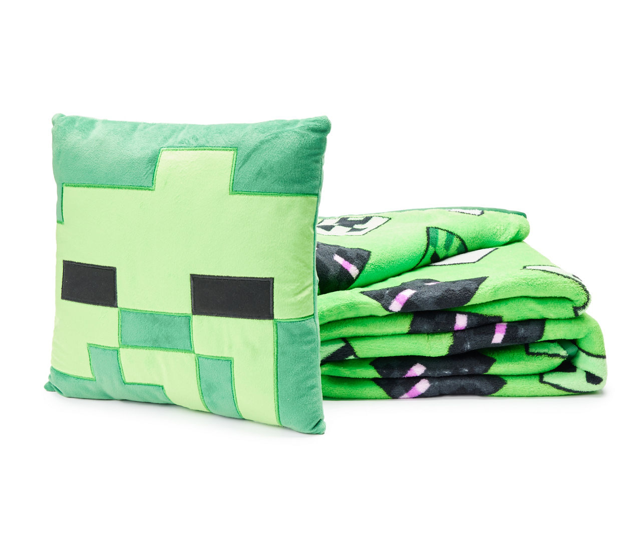 Minecraft Plush Creeper, TNT Soft Fleece Blanket Throw, 46 X 60 - Little  Dreamers Pajamas