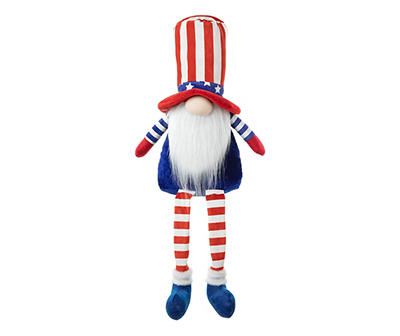 Patriotic Gnome Shelf Sitter