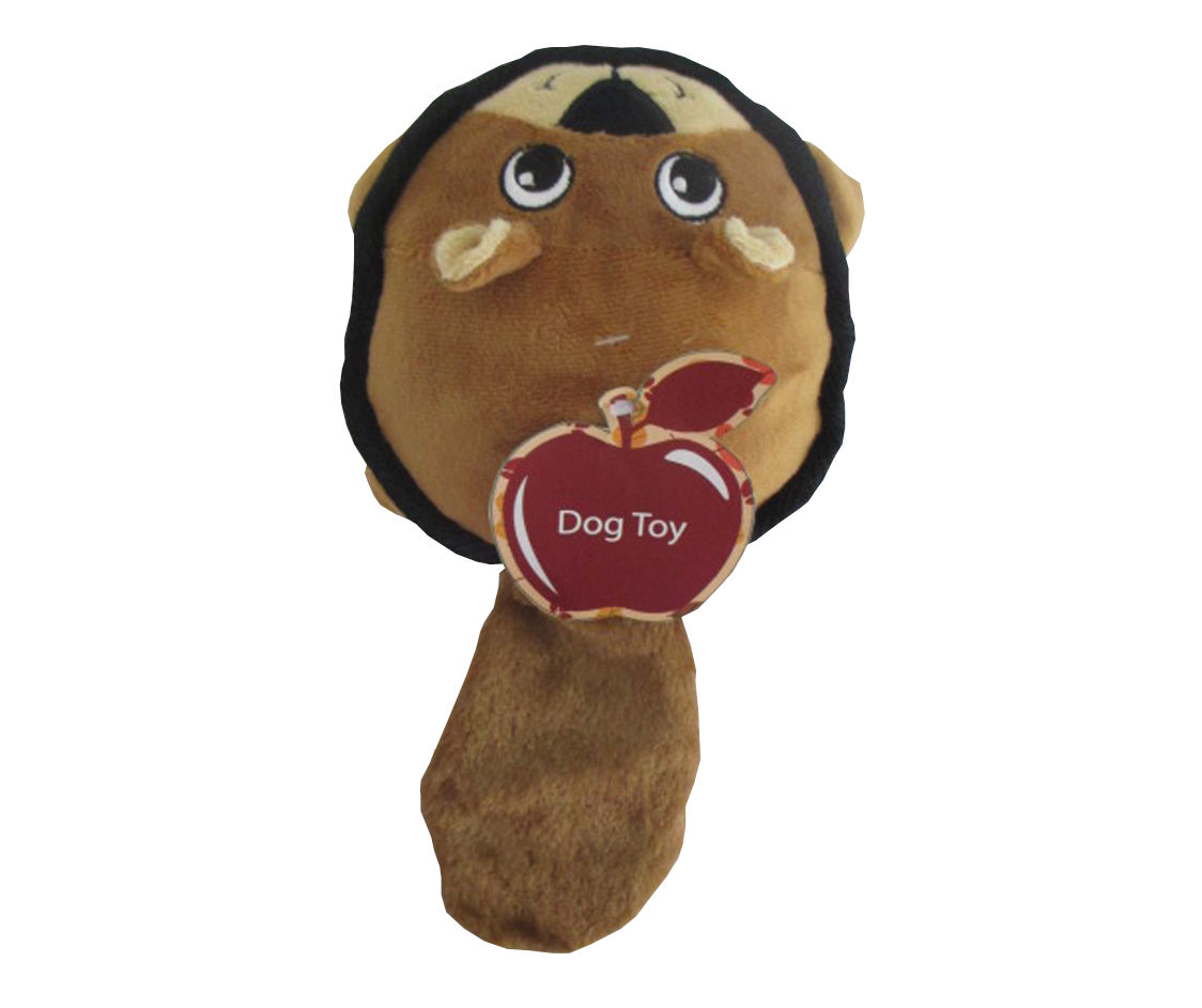 Toy Time Round Body Beaver Plush Dog Toy Big Lots