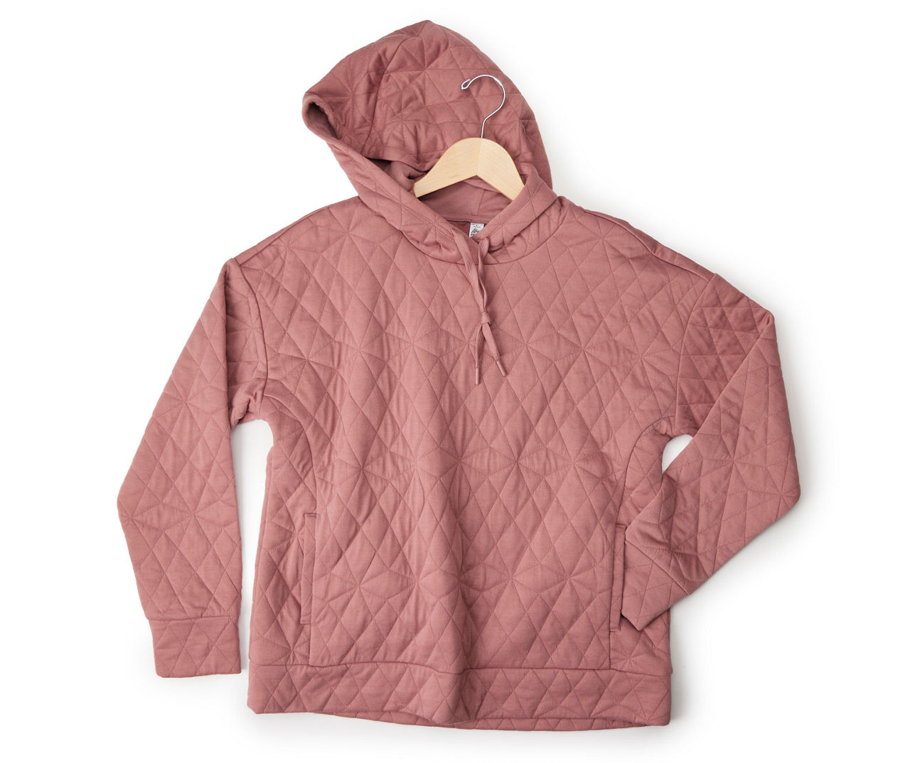 Women's Size 2X French Rose Quilted Hoodie