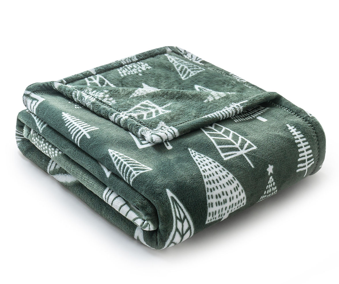 Broyhill velvet plush online blanket