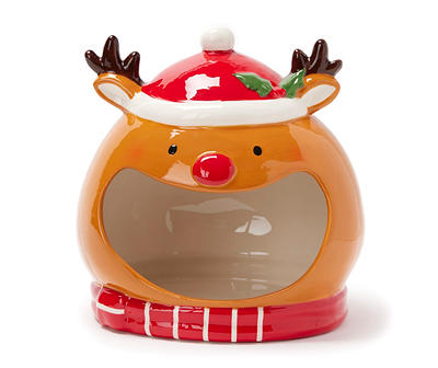 Reindeer Reach-In Candy Bowl