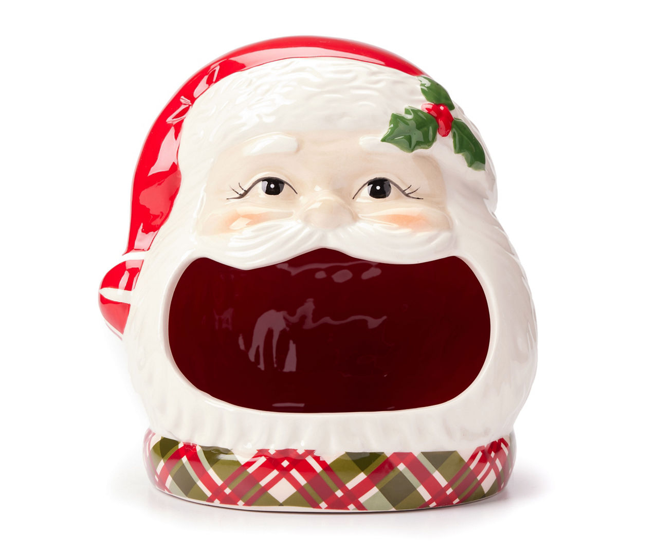 Winter Wonder Lane Santa Reach In Candy Bowl Big Lots