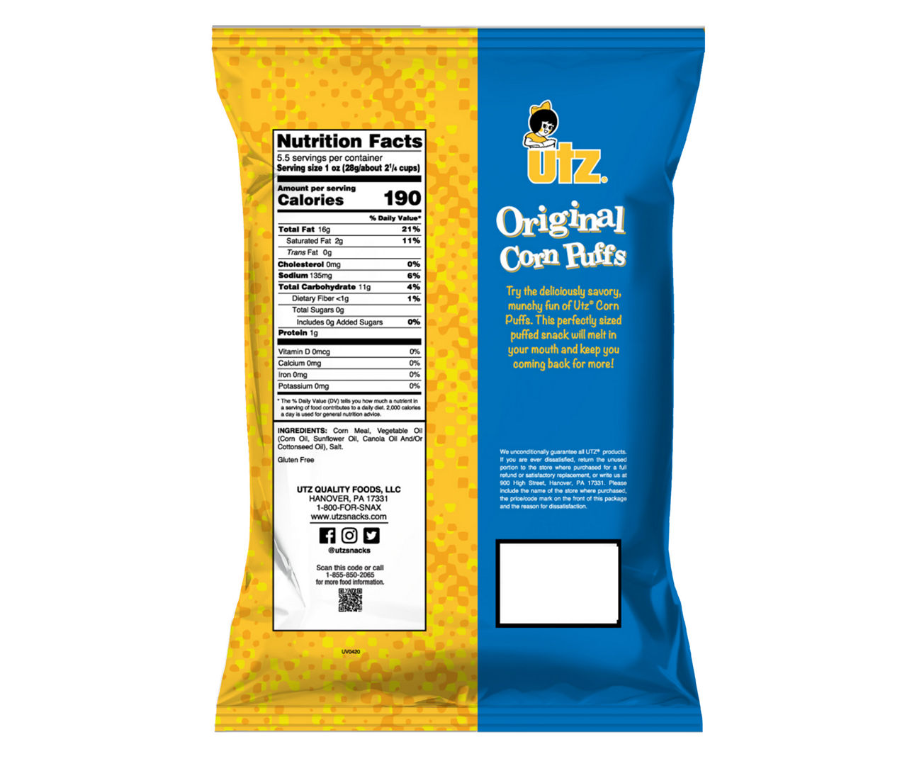 Utz Original Potato Stix 3.75 oz