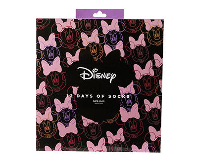 Minnie Mouse 12 Days of Socks