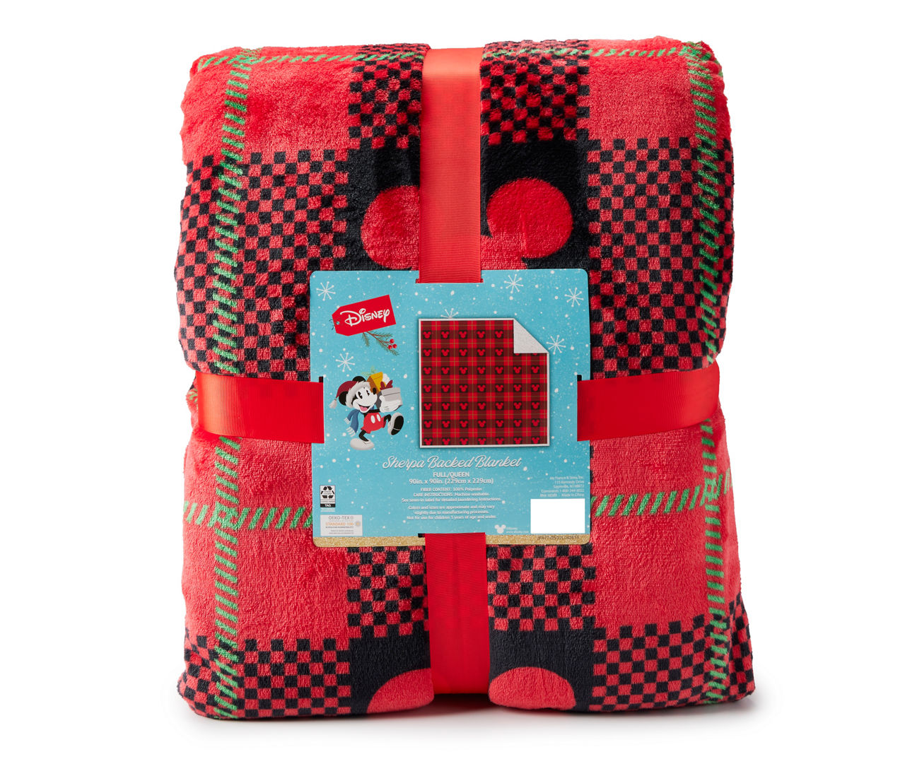 Plaid polaire Mickey Basketball 140x100cm - Couverture Disney