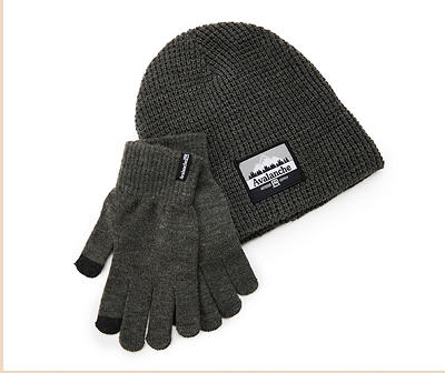 Avalanche Knit Sherpa-Lined Beanie & Gloves Set