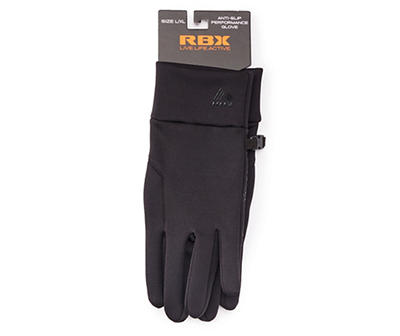 RBX Black Athletic Gloves