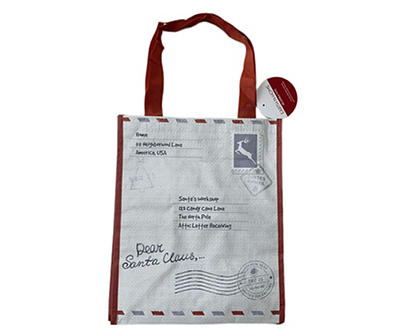 Letter to Santa Reusable Small Tote Bag