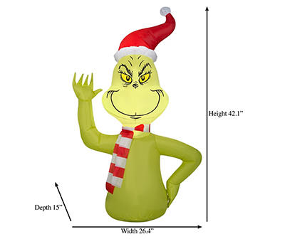 Airblown Car Buddy Inflatable The Grinch