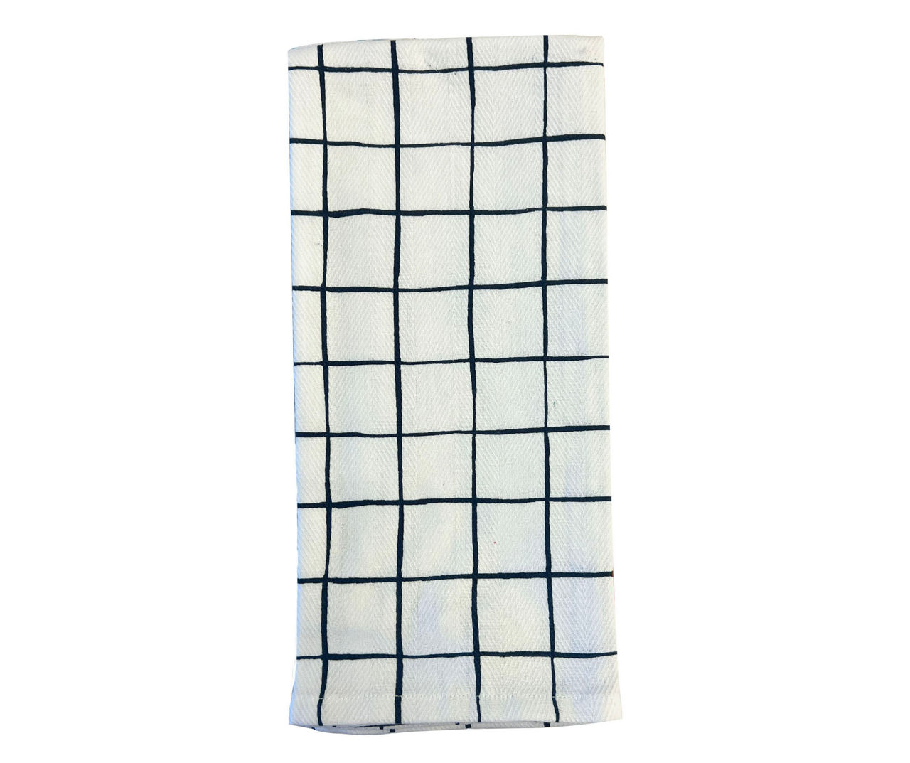 Grid-Texture 2-Piece Kitchen Towel Set