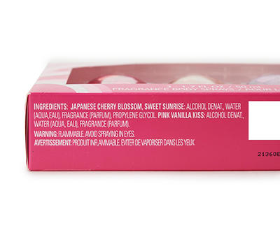 Pink Lovely Scents 3-Piece Fragrance Body Mist Gift Set