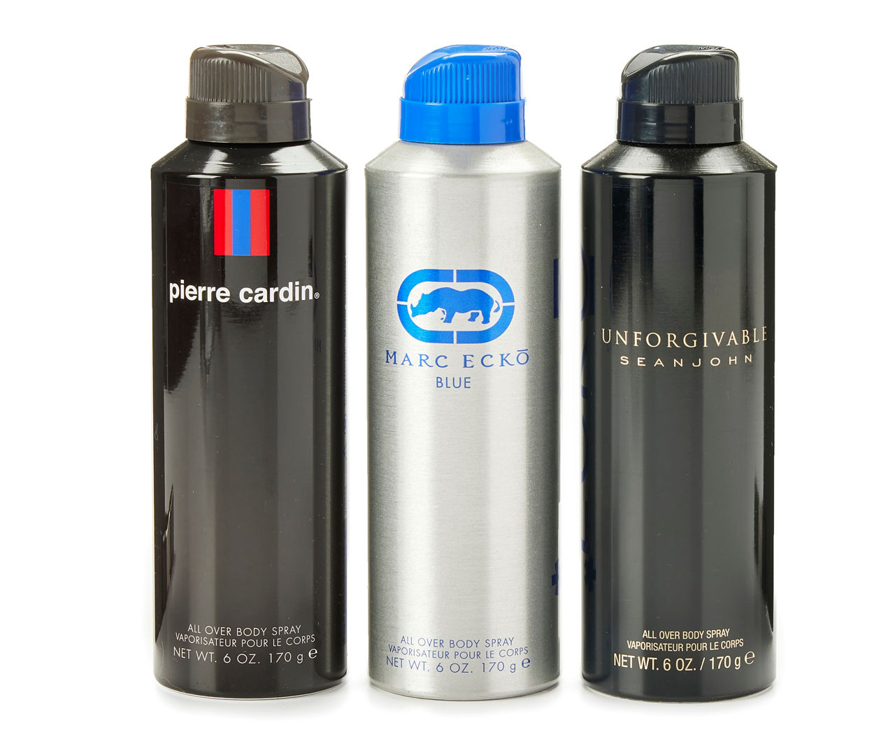 Men's 3-Piece Body Spray Set