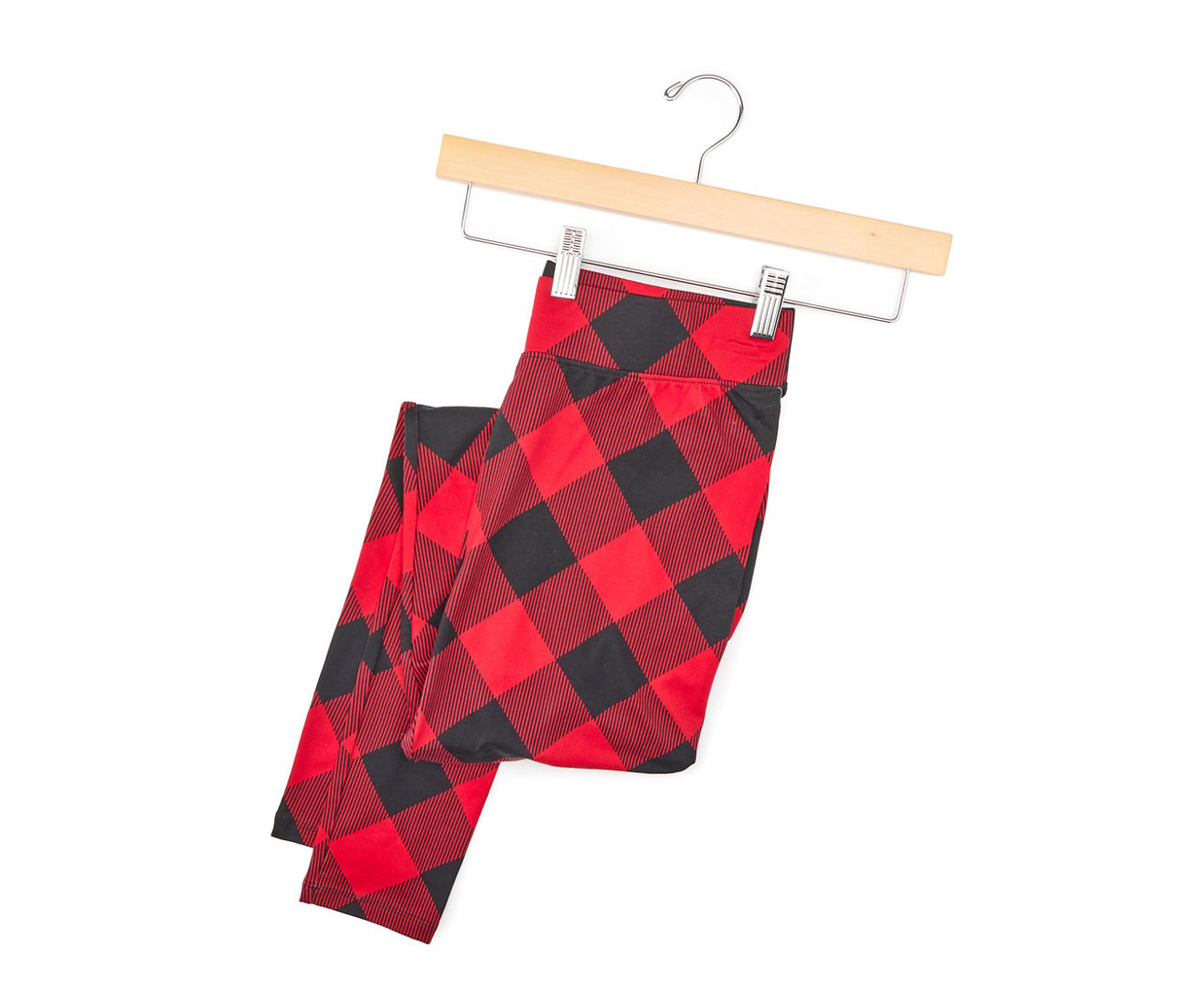 Women's buffalo check clearance leggings