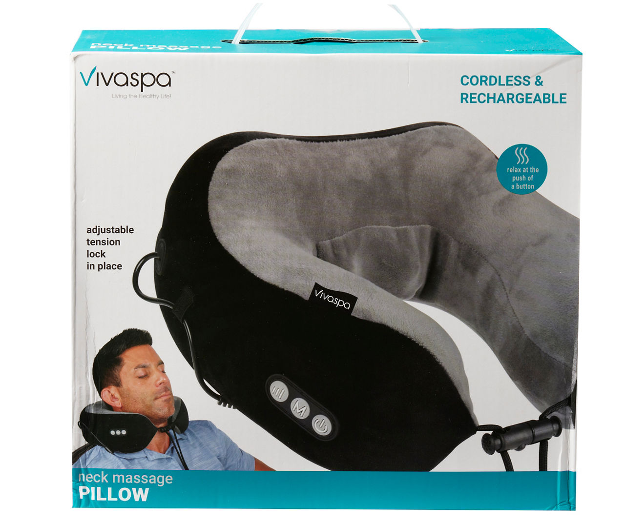Bally Heated Neck Massage Pillow