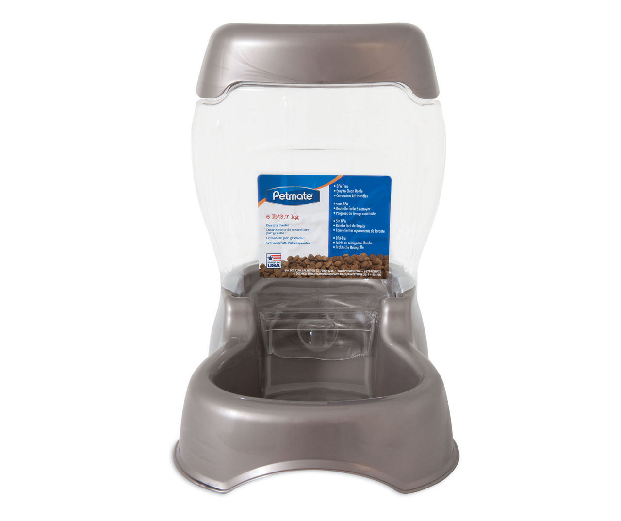 Petmate Caf Pet Feeder 6 LB Big Lots