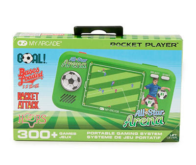 Green All-Star Arena Portable Gaming System