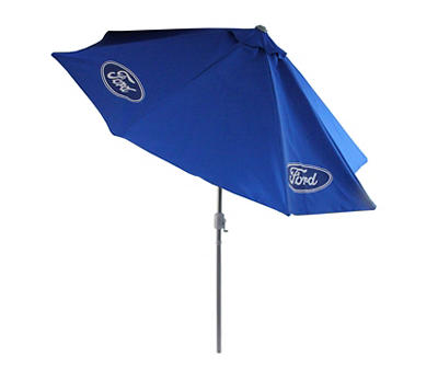 9' Ford Blue Market Patio Umbrella