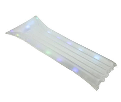 Clear LED Inflatable Pool Raft Float