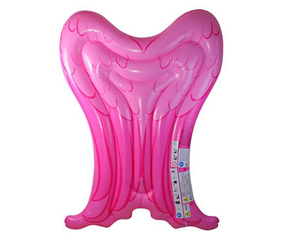 Pink Angel Wing Inflatable Pool Float
