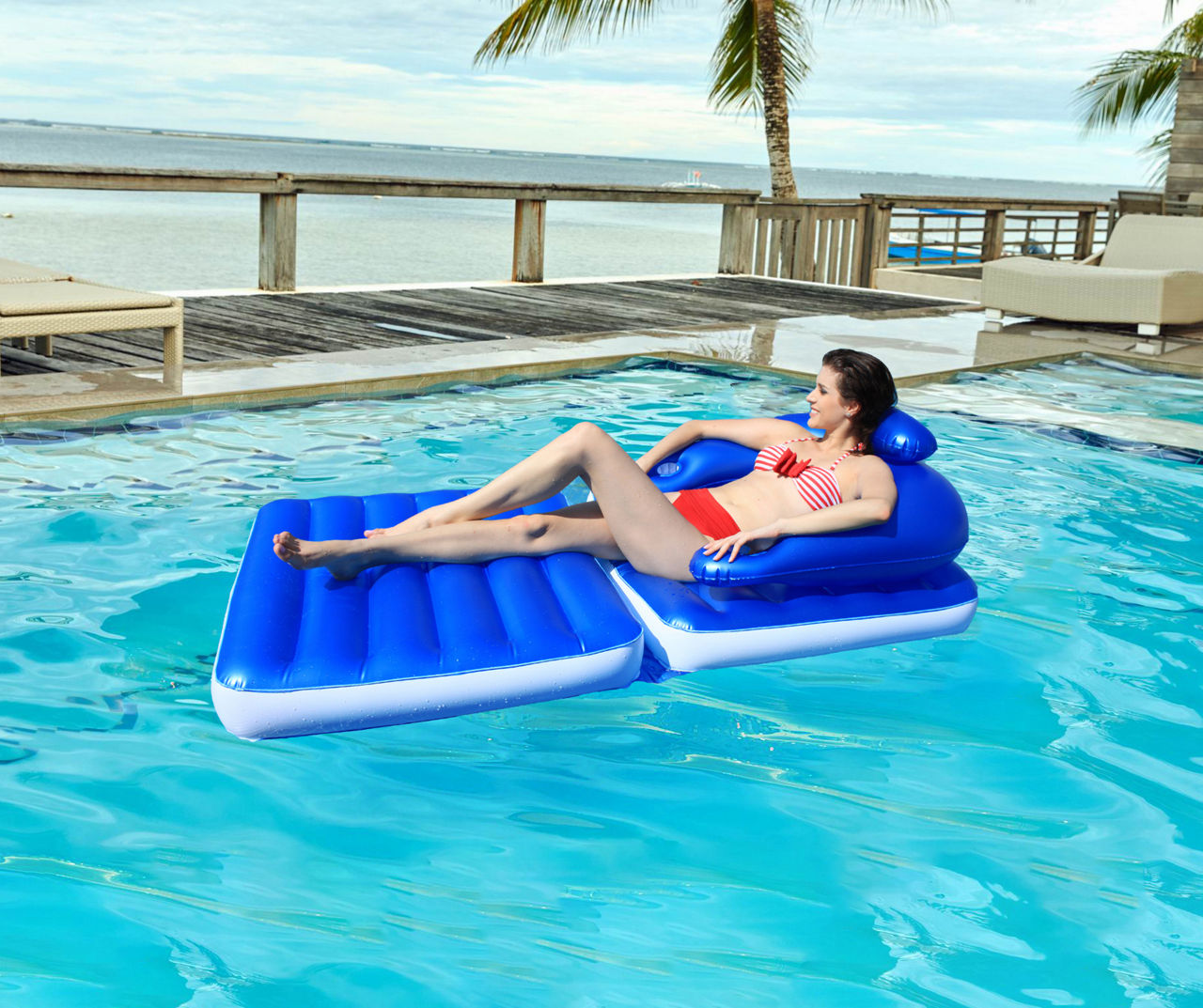 Pool lounge float chair hot sale