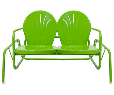 Lime Green 2-Person Glider Bench