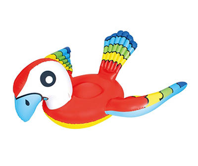 Parrot Inflatable Ride-On Pool Float