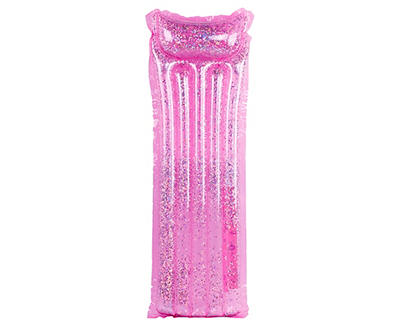 Pink Glitter Inflatable Pool Float