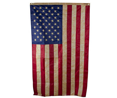 5' x 3' U.S.A. Tea Stain House Flag