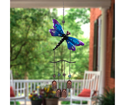 24" Dragonfly & Bell Windchime
